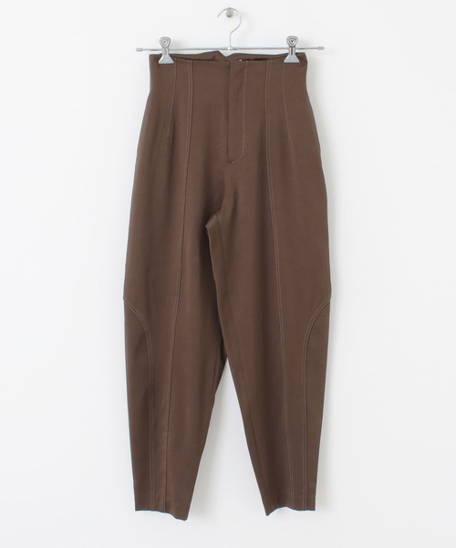 KBF(ケイビーエフ)の「配色ステッチカーブパンツ(その他パンツ・レディース・ネイビー/ブラウン/パープル・ONE)」の22枚目の写真