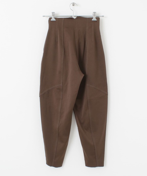 KBF(ケイビーエフ)の「配色ステッチカーブパンツ(その他パンツ・レディース・ネイビー/ブラウン/パープル・ONE)」の6枚目の写真