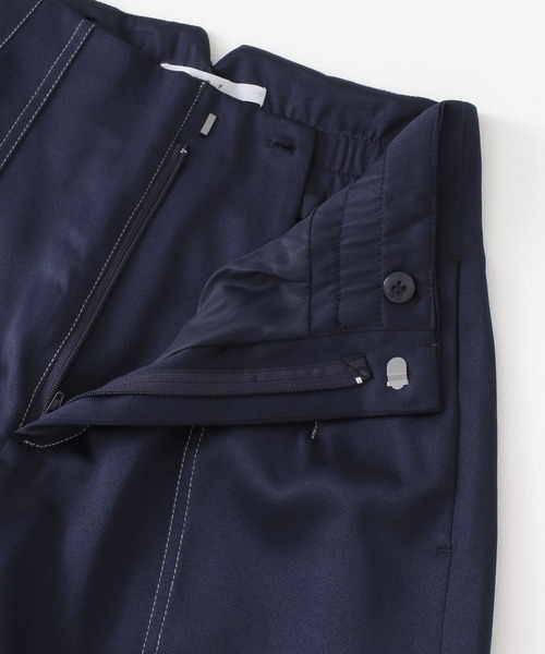 KBF(ケイビーエフ)の「配色ステッチカーブパンツ(その他パンツ・レディース・ネイビー/ブラウン/パープル・ONE)」の10枚目の写真