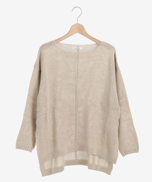 le.coeur blanc(ルクールブラン)の「ルーズシルエットニットプルオーバー(ニット/セーター・レディース・カーキオリーブ/ベージュ/イエロー・FREE)」の20枚目の写真