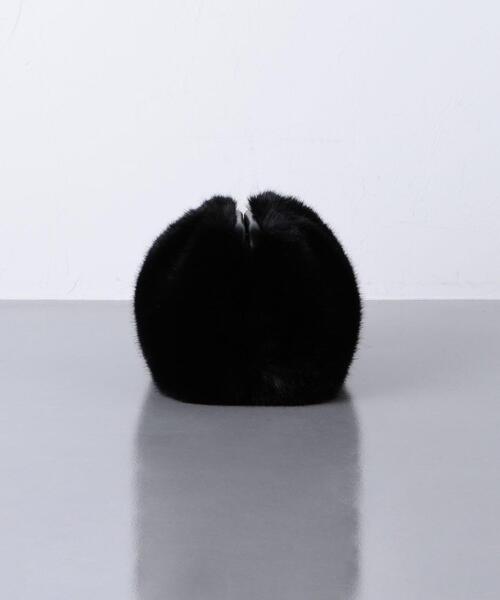 UNITED ARROWS（ユナイテッドアローズ）の「＜UNITED ARROWS＞ F/FUR クラッチバッグ RPSP（クラッチバッグ・レディース・ブラック・FREE）」の4枚目の写真