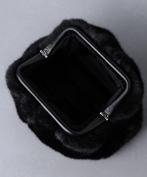 UNITED ARROWS（ユナイテッドアローズ）の「＜UNITED ARROWS＞ F/FUR クラッチバッグ RPSP（クラッチバッグ・レディース・ブラック・FREE）」の7枚目の写真