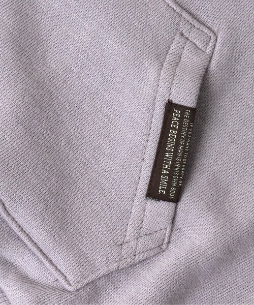 BREEZE(ブリーズ)の「/WEB限定 レイヤード風トレーナー(スウェット・キッズ・グリーン/ベージュ/グレー/レッド/ブラウン/ブルー/チャコール/ピンク・100/120/130/140/80/90/110)」の14枚目の写真