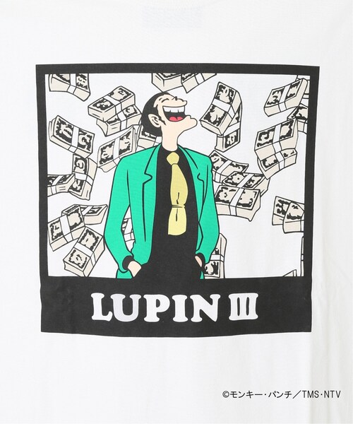 JOURNAL STANDARD SELECT（ジャーナルスタンダードセレクト）の「【ルパン3世×JOURNAL STANDARD】アニメ化 50周年記念企画 Tシャツ（Tシャツ/カットソー・メンズ・ホワイト/ホワイト系その他3/ホワイト系その他/ホワイト系その他2・LARGE/MEDIUM/X-LARGE）」の20枚目の写真