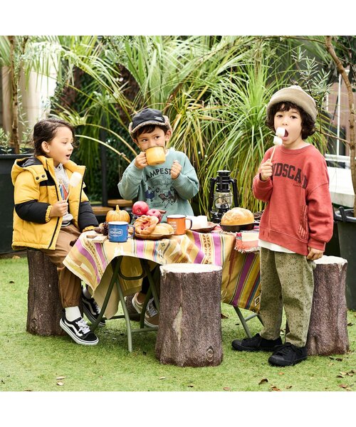 BREEZE（ブリーズ）の「ボアワッチキャップ（キャップ・キッズ・ベージュ/ブラック・52/54/56/50）」の12枚目の写真