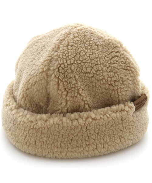 BREEZE（ブリーズ）の「ボアワッチキャップ（キャップ・キッズ・ベージュ/ブラック・52/54/56/50）」の13枚目の写真