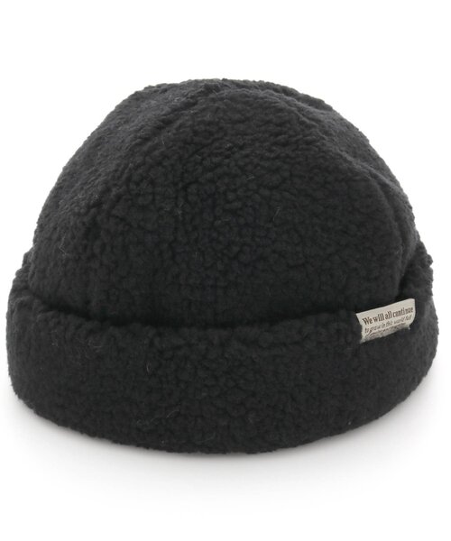 BREEZE（ブリーズ）の「ボアワッチキャップ（キャップ・キッズ・ベージュ/ブラック・52/54/56/50）」の14枚目の写真