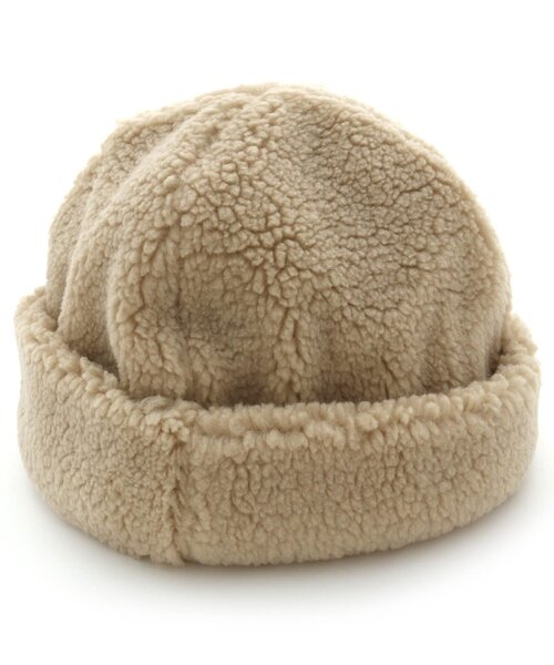 BREEZE（ブリーズ）の「ボアワッチキャップ（キャップ・キッズ・ベージュ/ブラック・52/54/56/50）」の15枚目の写真