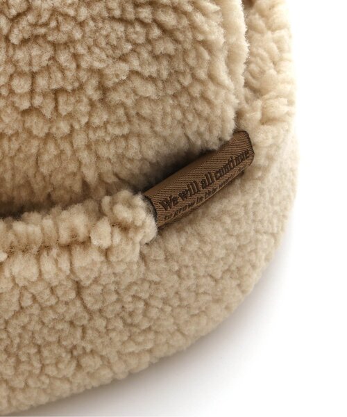 BREEZE（ブリーズ）の「ボアワッチキャップ（キャップ・キッズ・ベージュ/ブラック・52/54/56/50）」の18枚目の写真