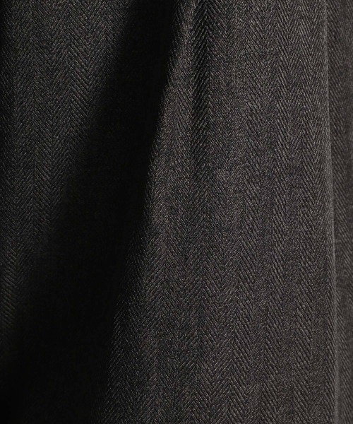 niko and...（ニコアンド）の「ウールライクワイドサロペット（サロペット/オーバーオール・レディース・ベージュ/ブラウン/チャコール・MEDIUM/LARGE）」の17枚目の写真