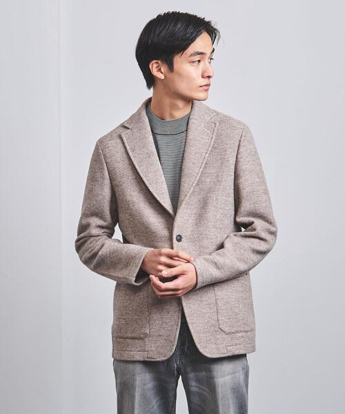 T-JACKET(ティージャケット)の「<T-JACKET (ティー ジャケット) > ソフトウール 2B ジャケット(テーラードジャケット・メンズ・グレー・S/M/L)」の6枚目の写真