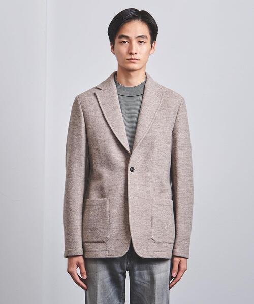 T-JACKET(ティージャケット)の「<T-JACKET (ティー ジャケット) > ソフトウール 2B ジャケット(テーラードジャケット・メンズ・グレー・S/M/L)」の9枚目の写真