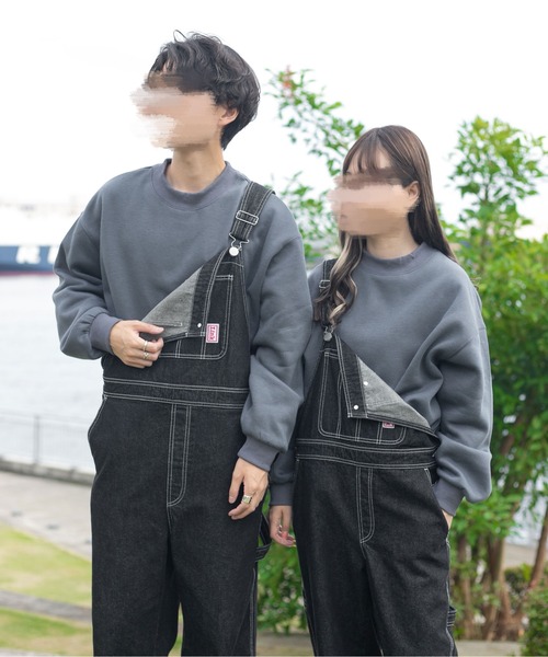 PairPair(ペアペア)の「裏起毛リブ付きプルオーバー(ユニセックス)(スウェット・レディース・オートミール/グレイッシュブルー・MEDIUM/LARGE)」の20枚目の写真