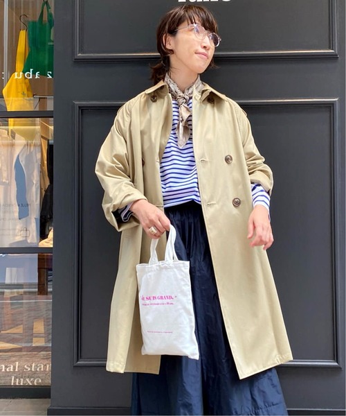 JOURNAL STANDARD LUXE（ジャーナルスタンダード　ラックス）の「【TICCA/ティッカ】 トレンチコート（トレンチコート・レディース・ベージュ・FREE）」の4枚目の写真