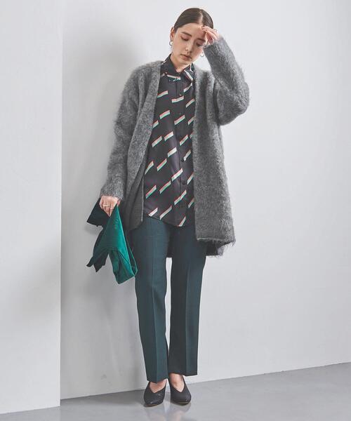 ATON エイトン カーディガン グレー 6 ATON