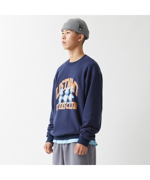 [ LMC ] ★ 韓国大人気 ★LMC BEAR ATHLETIC SWEATSHIRT LMC LMC BEAR ATHLETIC SWEATSHIRT black | International Store