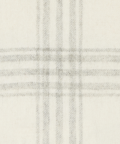 abahouse mavie（アバハウスマヴィ）の「チェックストール（ストール/ショール・レディース・ライトグレー/グレー・フリー）」の4枚目の写真