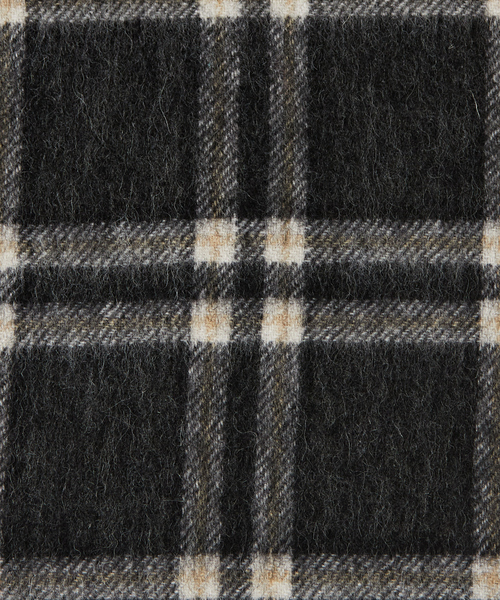 abahouse mavie（アバハウスマヴィ）の「チェックストール（ストール/ショール・レディース・ライトグレー/グレー・フリー）」の3枚目の写真