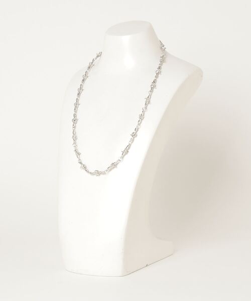 Figments（フィグメンツ）の「ワイヤーネックレス（ネックレス・レディース・シルバー・FREE）」の2枚目の写真