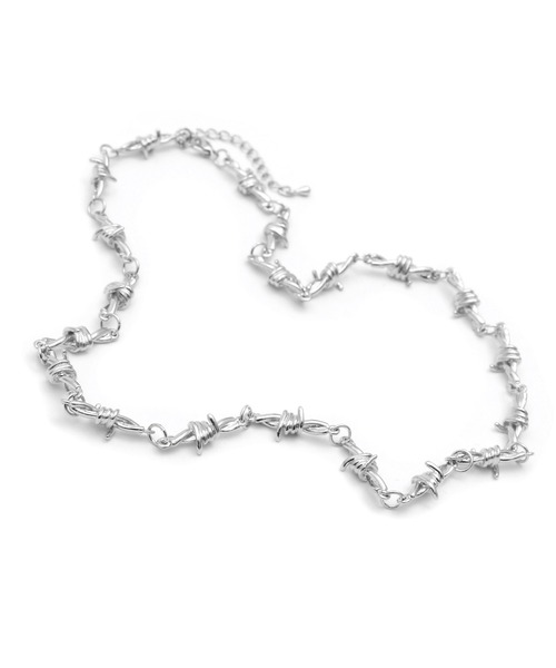 Figments（フィグメンツ）の「ワイヤーネックレス（ネックレス・レディース・シルバー・FREE）」の6枚目の写真