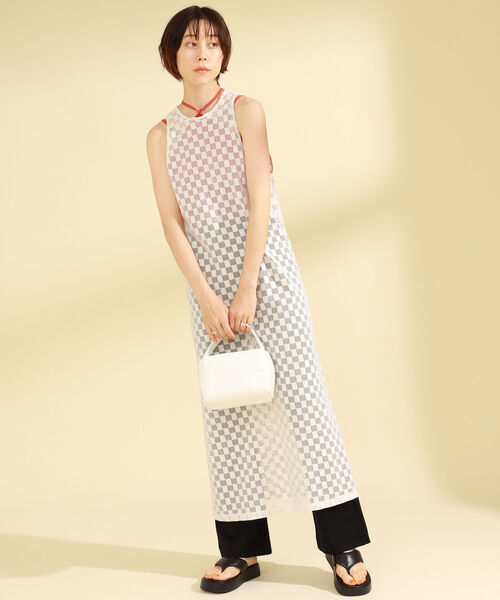 Ray BEAMS(レイビームス)の「MOHI / 厚底 トング サンダル(その他シューズ・レディース・ブラック/オフホワイト・38/39/35/36/37)」の7枚目の写真