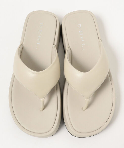 Ray BEAMS(レイビームス)の「MOHI / 厚底 トング サンダル(その他シューズ・レディース・ブラック/オフホワイト・38/39/35/36/37)」の19枚目の写真