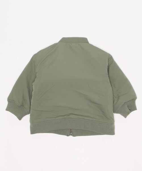 b・ROOM（ビールーム）の「MA-1（MA-1・キッズ・アイボリー/カーキ/ブラック・90cm/100cm/110cm/120cm/130cm）」の6枚目の写真