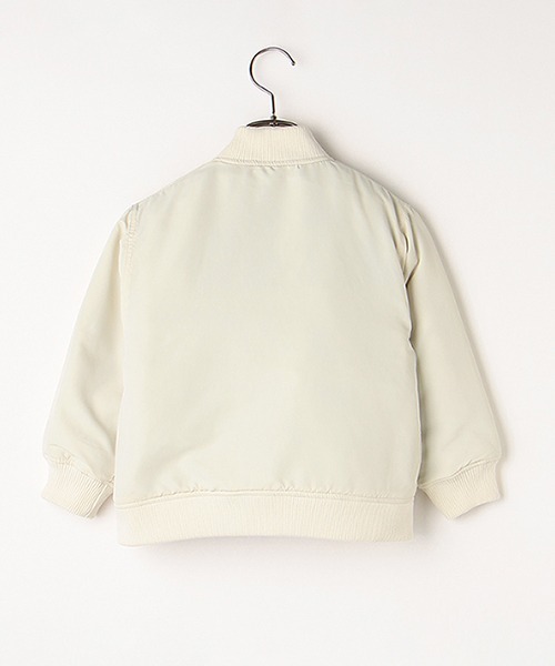 b・ROOM（ビールーム）の「MA-1（MA-1・キッズ・アイボリー/カーキ/ブラック・90cm/100cm/110cm/120cm/130cm）」の8枚目の写真