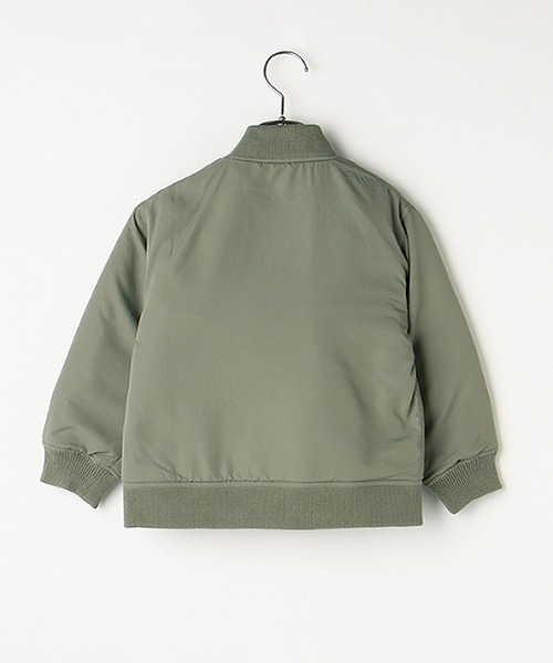 b・ROOM（ビールーム）の「MA-1（MA-1・キッズ・アイボリー/カーキ/ブラック・90cm/100cm/110cm/120cm/130cm）」の10枚目の写真