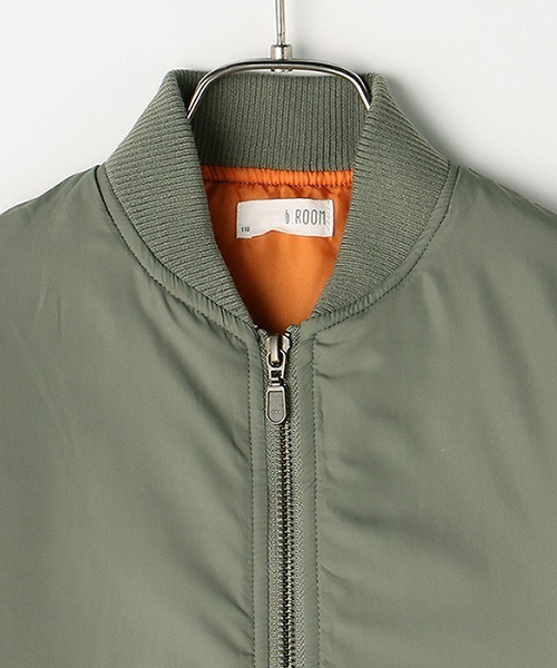 b・ROOM（ビールーム）の「MA-1（MA-1・キッズ・アイボリー/カーキ/ブラック・90cm/100cm/110cm/120cm/130cm）」の11枚目の写真