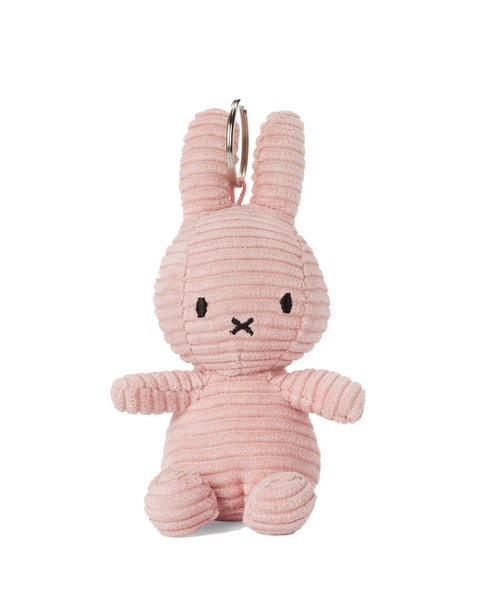 BONTONTOYS miffy コーデュロイ ミッフィー キーチェーン Miffy Corduroy Keychain【BONTON TOYS】 ミッフィー