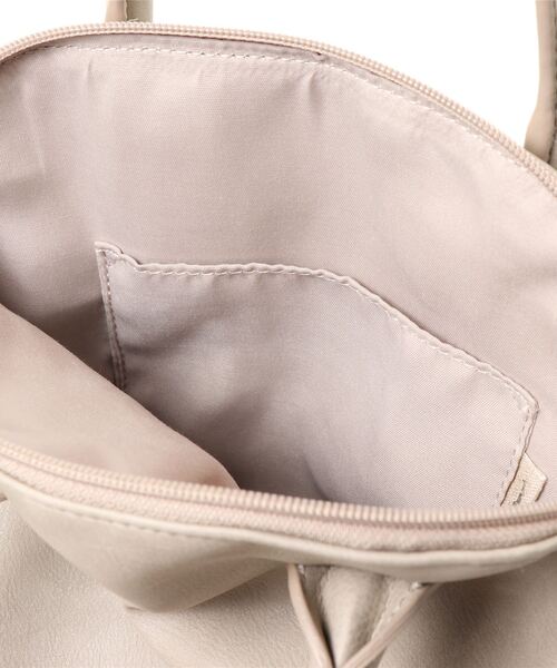 Samansa Mos2（サマンサ モスモス）の「ボストンショルダーバッグ（ショルダーバッグ・レディース・ブラック/ベージュ/ブラウン・ﾌﾘ-）」の6枚目の写真