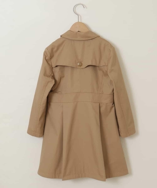 a.v.v（アーヴェヴェ）の「[160]トレンチコート（トレンチコート・キッズ・ベージュ・160）」の2枚目の写真