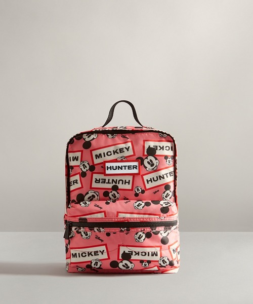 Hunter Disney Kids Mickey Mouse Print Backpack Hunter Disney Kids Mickey Mouse Print Backpack