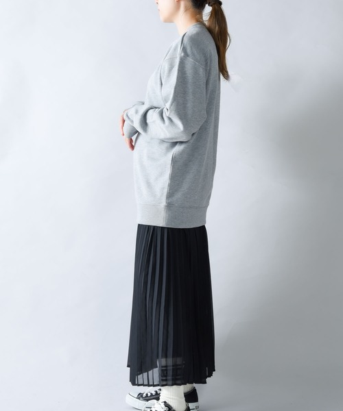 Printstar(プリントスター)の「9.7oz Standard TOMS Sweat Shirts(スウェット・レディース・ホワイト/ブラック/ネイビー/グリーン/オートミール/杢グレー/バーガンディー・M/L/XL/S)」の4枚目の写真