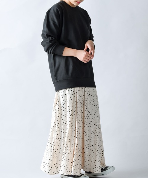 Printstar(プリントスター)の「9.7oz Standard TOMS Sweat Shirts(スウェット・レディース・ホワイト/ブラック/ネイビー/グリーン/オートミール/杢グレー/バーガンディー・M/L/XL/S)」の3枚目の写真