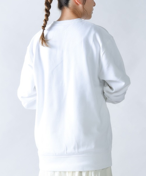 Printstar(プリントスター)の「9.7oz Standard TOMS Sweat Shirts(スウェット・レディース・ホワイト/ブラック/ネイビー/グリーン/オートミール/杢グレー/バーガンディー・M/L/XL/S)」の22枚目の写真