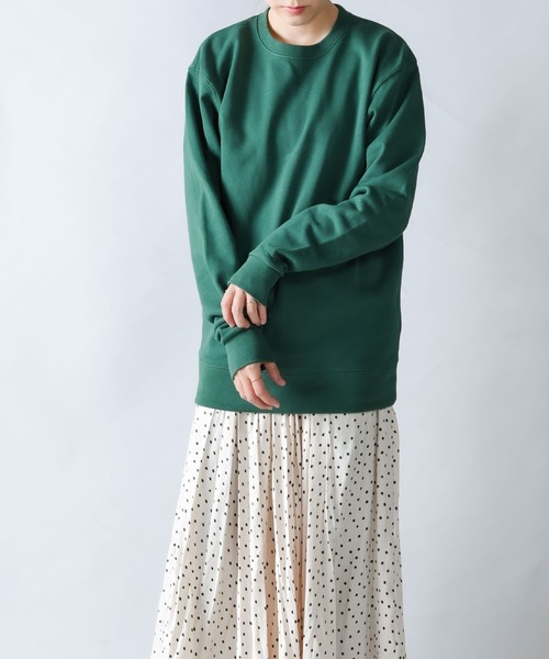 Printstar(プリントスター)の「9.7oz Standard TOMS Sweat Shirts(スウェット・レディース・ホワイト/ブラック/ネイビー/グリーン/オートミール/杢グレー/バーガンディー・M/L/XL/S)」の9枚目の写真