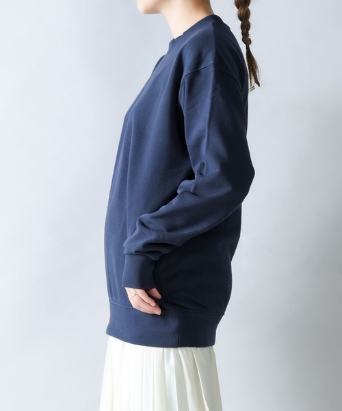 Printstar(プリントスター)の「9.7oz Standard TOMS Sweat Shirts(スウェット・レディース・ホワイト/ブラック/ネイビー/グリーン/オートミール/杢グレー/バーガンディー・M/L/XL/S)」の13枚目の写真