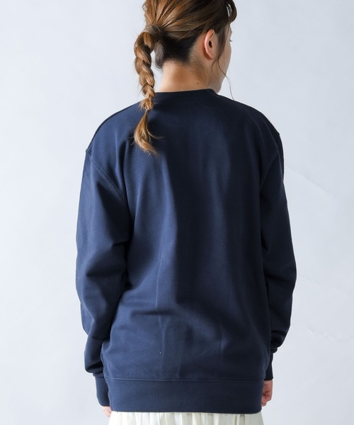 Printstar(プリントスター)の「9.7oz Standard TOMS Sweat Shirts(スウェット・レディース・ホワイト/ブラック/ネイビー/グリーン/オートミール/杢グレー/バーガンディー・M/L/XL/S)」の14枚目の写真