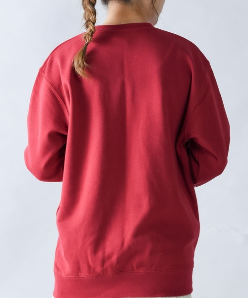 Printstar(プリントスター)の「9.7oz Standard TOMS Sweat Shirts(スウェット・レディース・ホワイト/ブラック/ネイビー/グリーン/オートミール/杢グレー/バーガンディー・M/L/XL/S)」の16枚目の写真