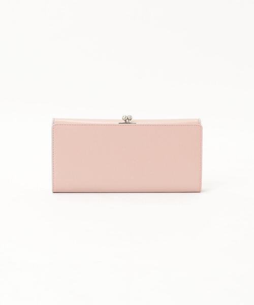 agnes.b ピンク 長財布 シンプルデザイン agnes b.（アニエスベー） agnes b / アニエスベー 二つ折り長財布