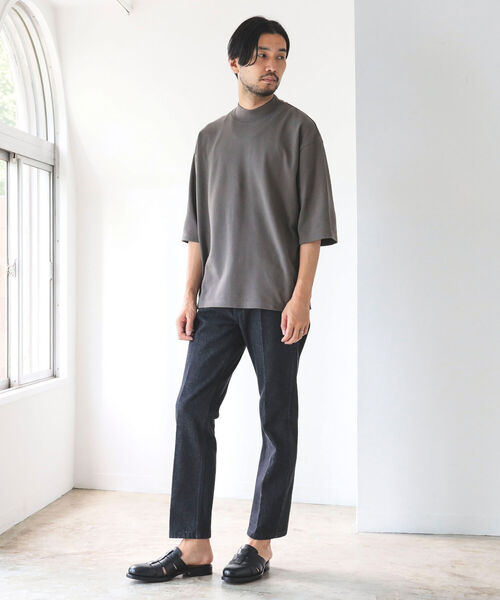 BEAMS LIGHTS（ビームスライツ）の「BEAMS LIGHTS / シューカット デニム パンツ（デニムパンツ・メンズ・インディゴブルー/ブラック系その他4・SMALL/MEDIUM/LARGE/X-LARGE）」の7枚目の写真