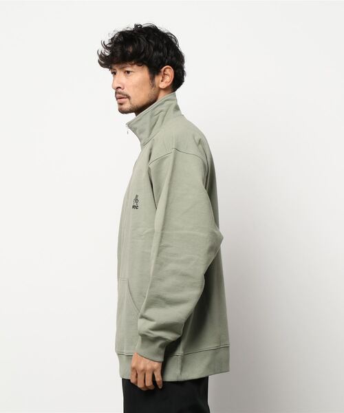 ONLY NY（オンリーニューヨーク）の「【ONLY NY / オンリーニューヨーク】Peace NYC Qtr Zip Sweatshirt（スウェット・メンズ・ブルー/モスグリーン・LARGE/MEDIUM）」の3枚目の写真