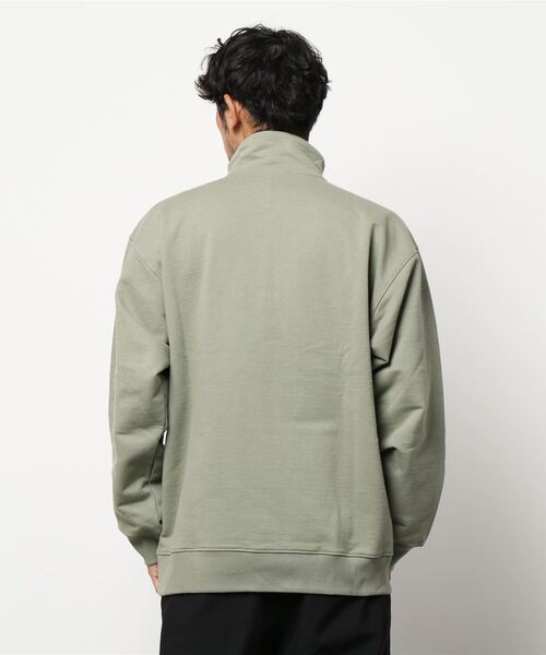 ONLY NY（オンリーニューヨーク）の「【ONLY NY / オンリーニューヨーク】Peace NYC Qtr Zip Sweatshirt（スウェット・メンズ・ブルー/モスグリーン・LARGE/MEDIUM）」の4枚目の写真