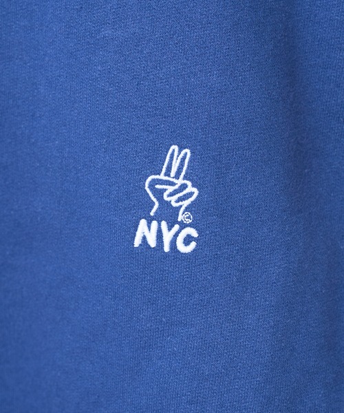 ONLY NY（オンリーニューヨーク）の「【ONLY NY / オンリーニューヨーク】Peace NYC Qtr Zip Sweatshirt（スウェット・メンズ・ブルー/モスグリーン・LARGE/MEDIUM）」の17枚目の写真