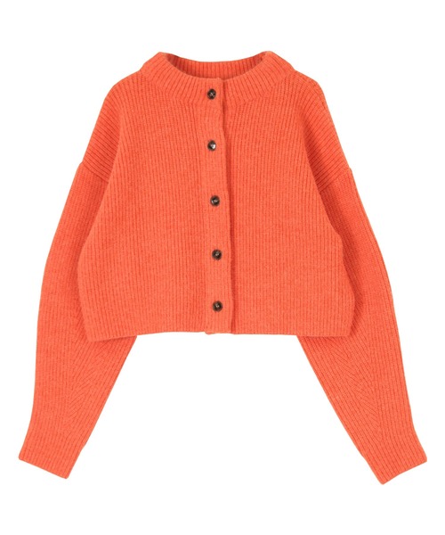 titivate（ティティベイト）の「前後2wayｼｮｰﾄ丈ﾆｯﾄ（ニット/セーター・レディース・アイボリー/ライトグリーン/オレンジ/ブラック・S/M/L）」の7枚目の写真