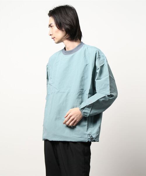 KRIFF MAYER（クリフメイヤー）の「クリーネスクルーネックTシャツ（Tシャツ/カットソー・メンズ・オリーブ/サックスブルー/カラフル/アッシュグレー/レッド/チャコール・X-LARGE/LARGE/MEDIUM/SMALL）」の4枚目の写真