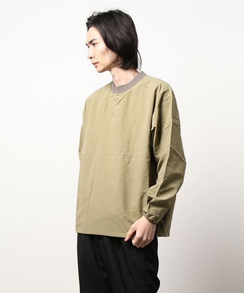 KRIFF MAYER（クリフメイヤー）の「クリーネスクルーネックTシャツ（Tシャツ/カットソー・メンズ・オリーブ/サックスブルー/カラフル/アッシュグレー/レッド/チャコール・X-LARGE/LARGE/MEDIUM/SMALL）」の9枚目の写真