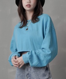 SPINNS | ショート丈 カラースウェット(スウェット)